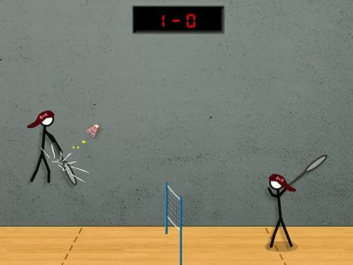 Stick Figure Badminton Unblocked By Gamehippy Games