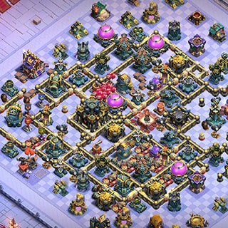High Damage Defense Base for TH17