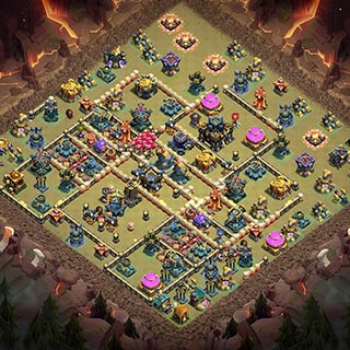 Insane TH17 Base for Clan Wars