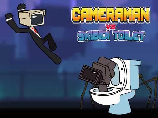 Cameraman vs Skibidi Toilet Unblocked by GameHippy Games