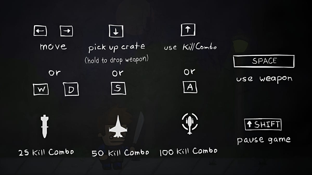 Zombocalypse Controls
